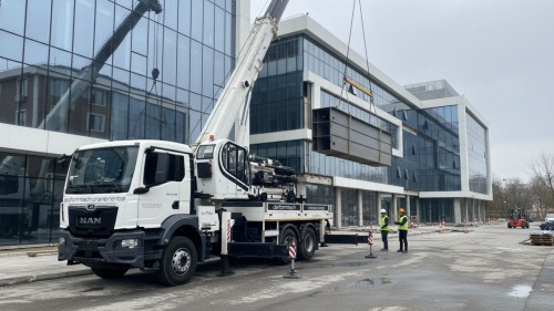İş Bankası Teknoloji Üssü Vinç Kiralama